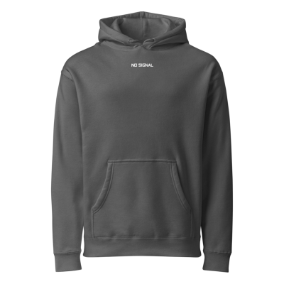 MERCY.EXE NO SIGNAL HOODIE in Charcoal Solid