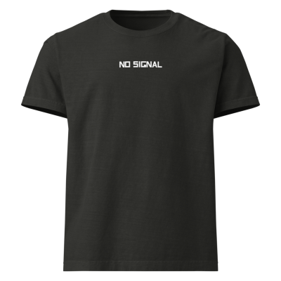 MERCY.EXE NO SIGNAL TEE in Washed Black